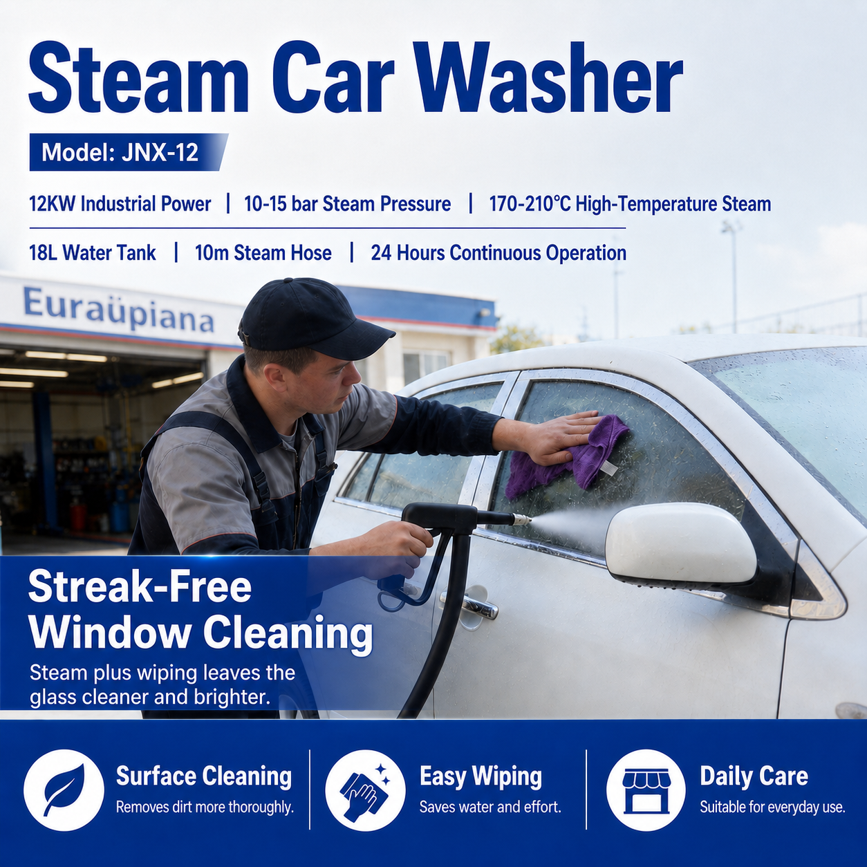 JNX-18 Steam Car Washing Machine - Detail 3