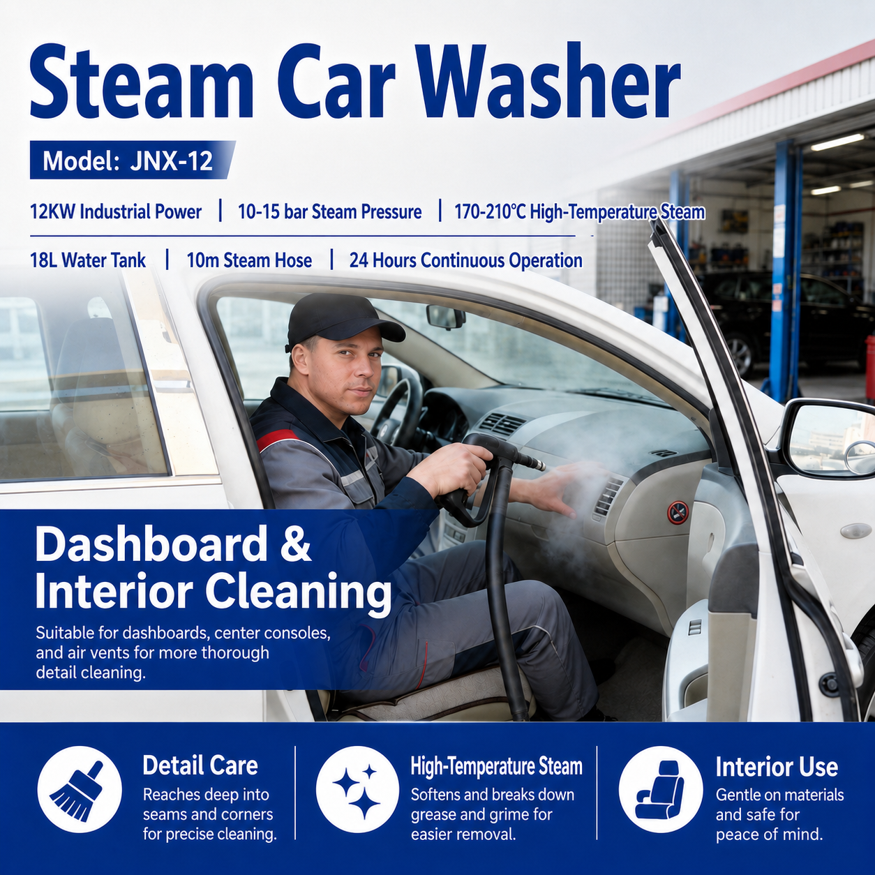 JNX-18 Steam Car Washing Machine - Detail 5