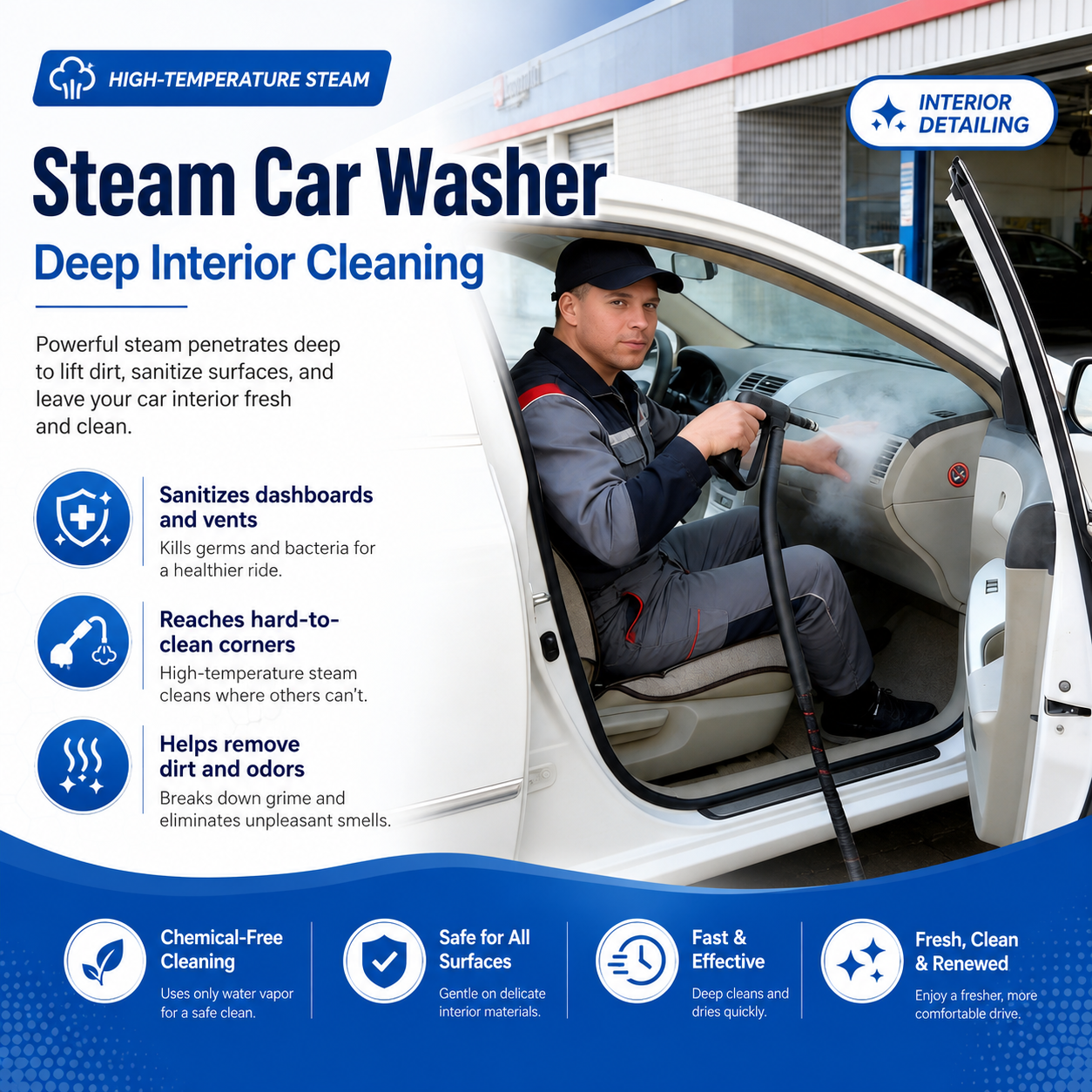 JNX-18 Steam Car Washing Machine - Detail 8