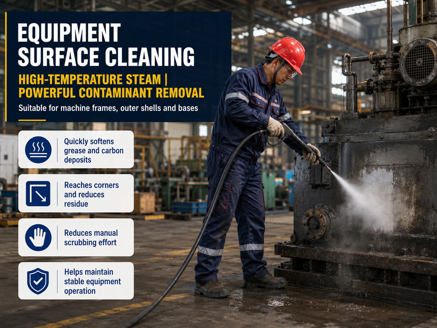 JNX-36 industrial steam cleaner